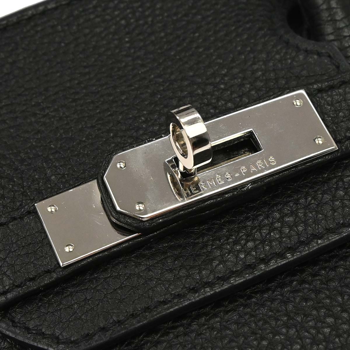 Hermes Black Togo Birkin 30 Handbag