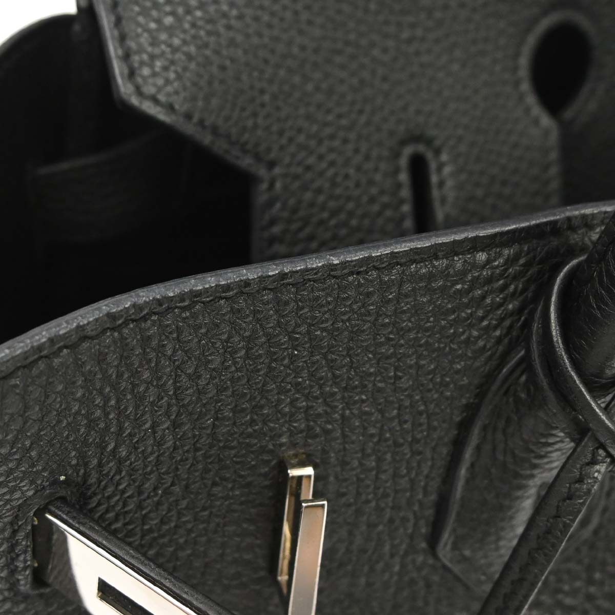 Hermes Black Togo Birkin 30 Handbag
