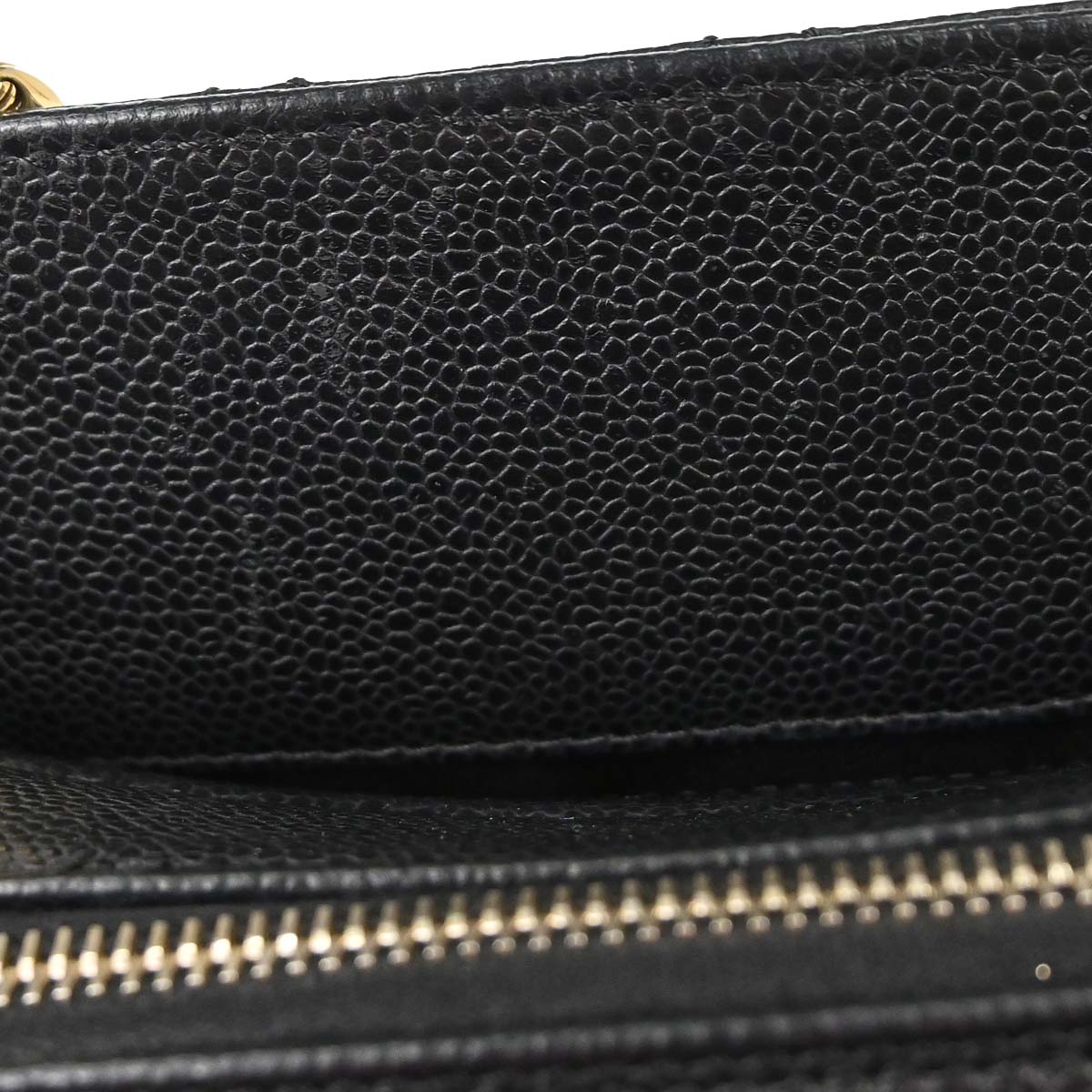Chanel Black Caviar Skin Petite Timeless Tote PTT Chain Handbag