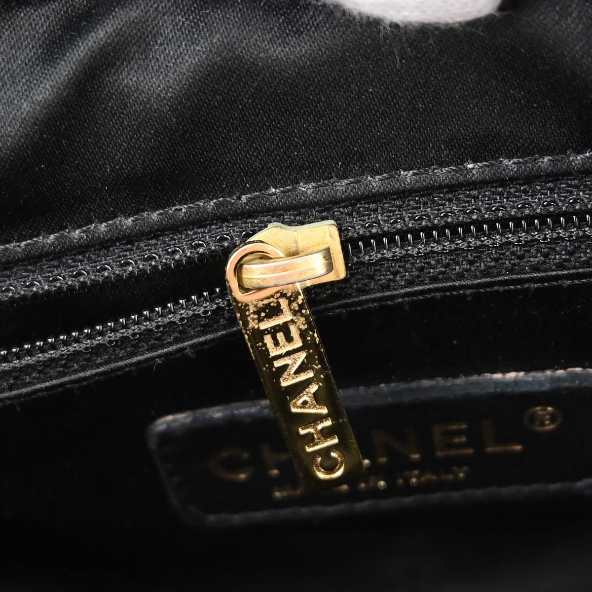 Chanel Black Caviar Skin Petite Timeless Tote PTT Chain Handbag