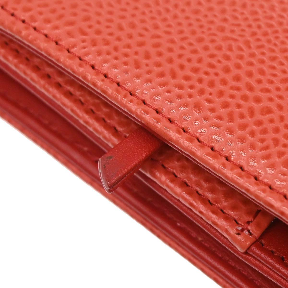 Chanel Red Caviar Skin Timeless WOC Wallet on Chain Shoulder Bag