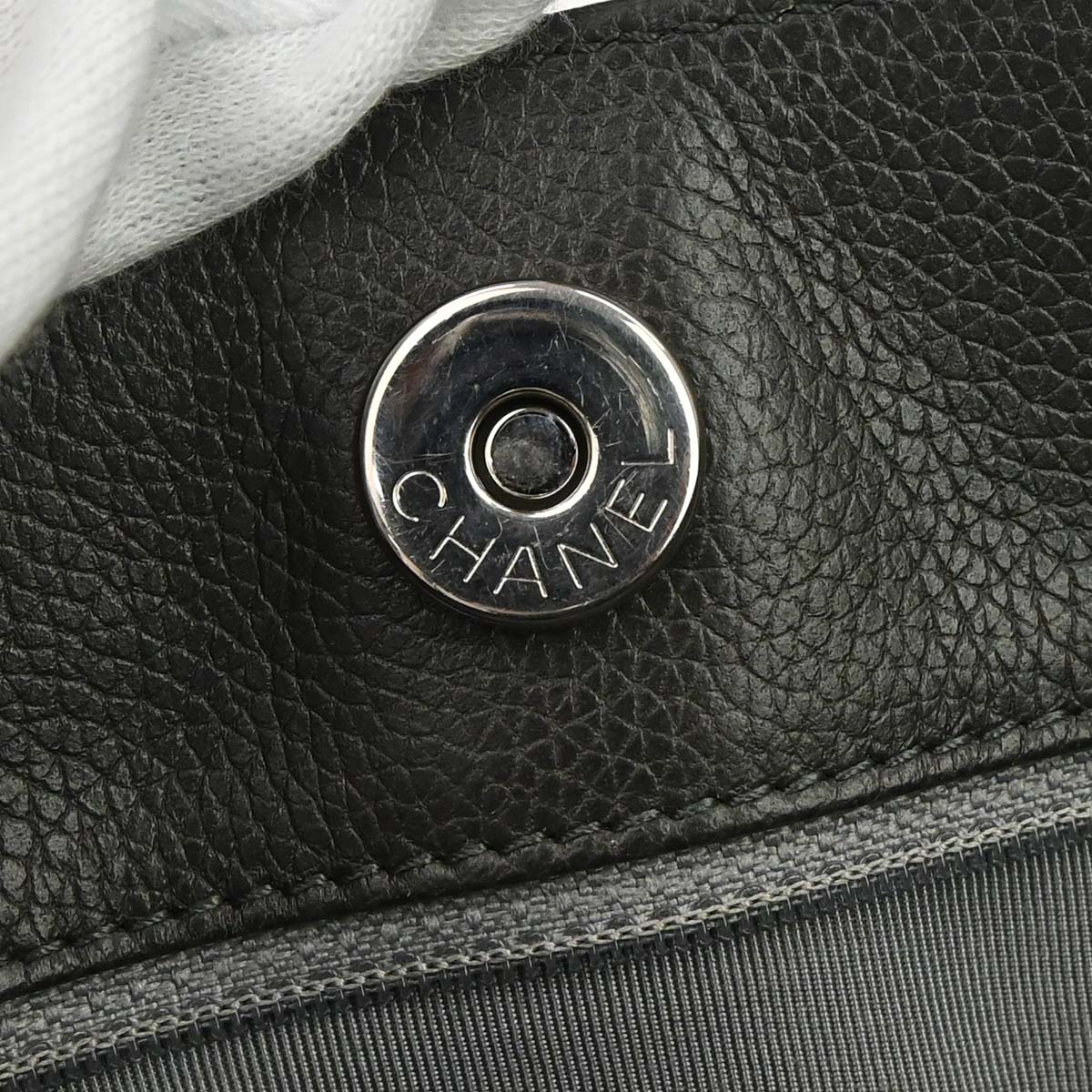 Chanel 2012-2013 Gray Calfskin Executive Cerf 2way Shoulder Tote Bag