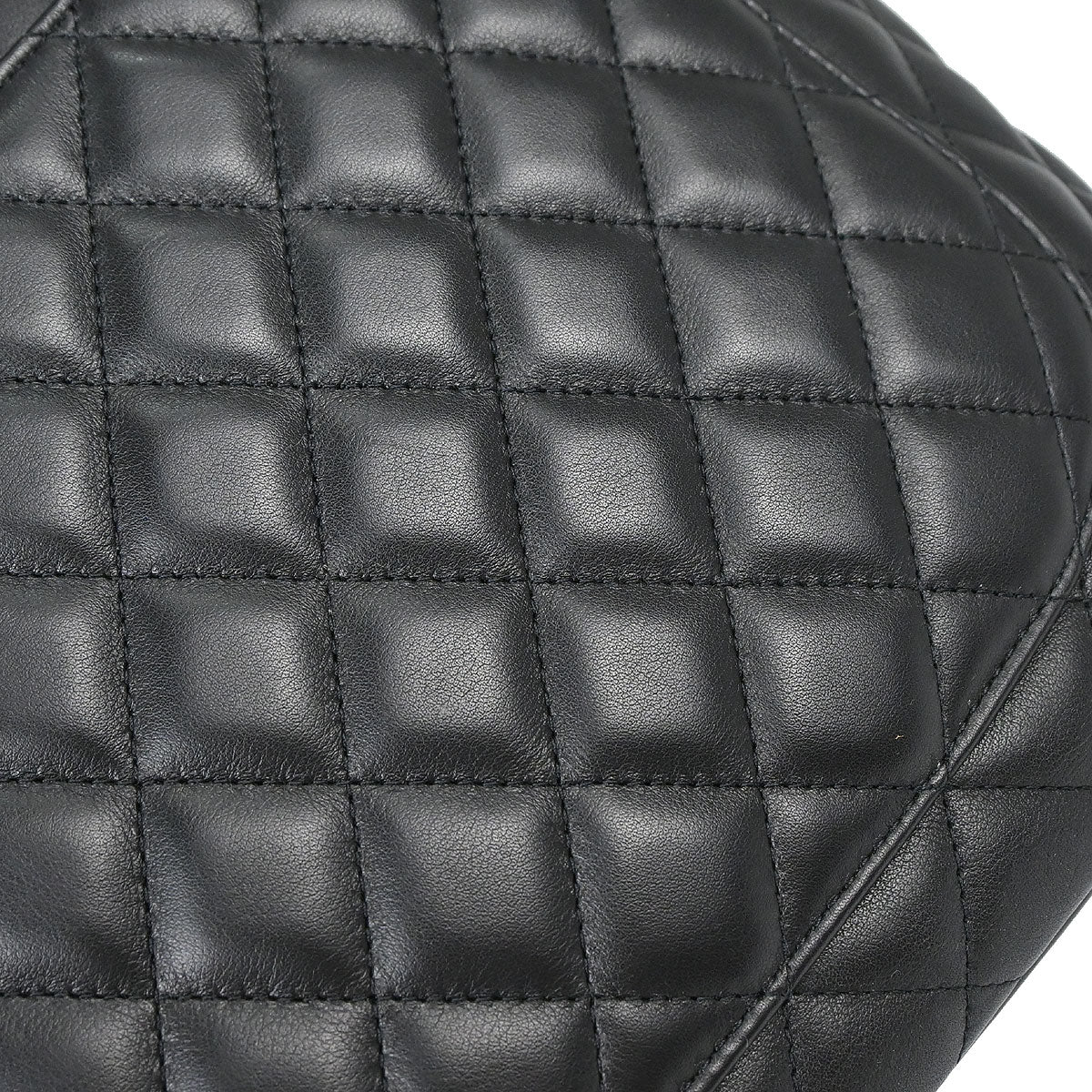 Chanel Black Calfskin Cambon Ligne Tote Handbag
