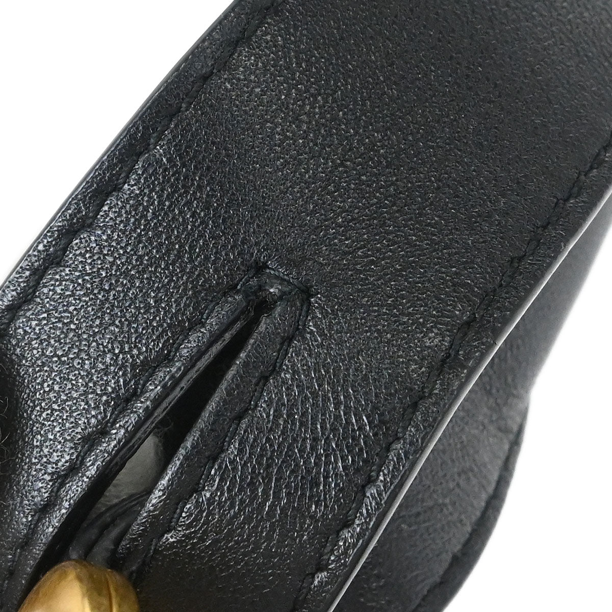 Bottega Veneta Black Lambskin Intrecciato Shoulder Bag