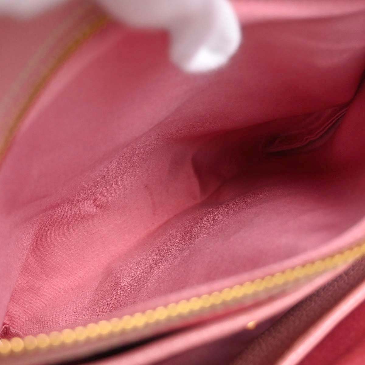 Miu Miu Pink Leather Madras 2way Shoulder Handbag