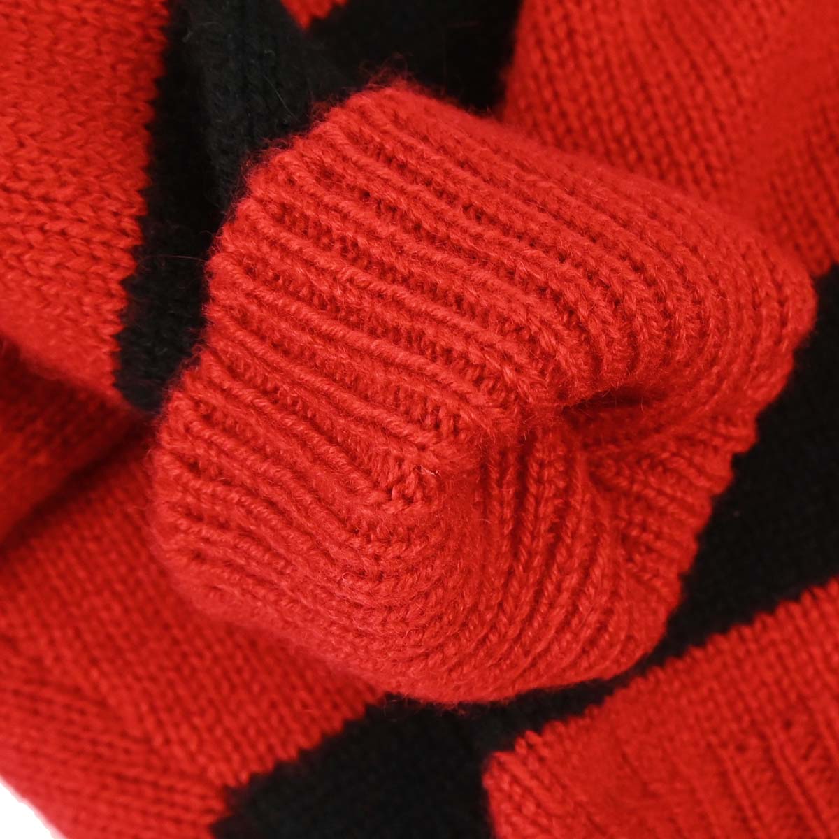 Miu Miu 2019 Striped Sweater Top Red #36