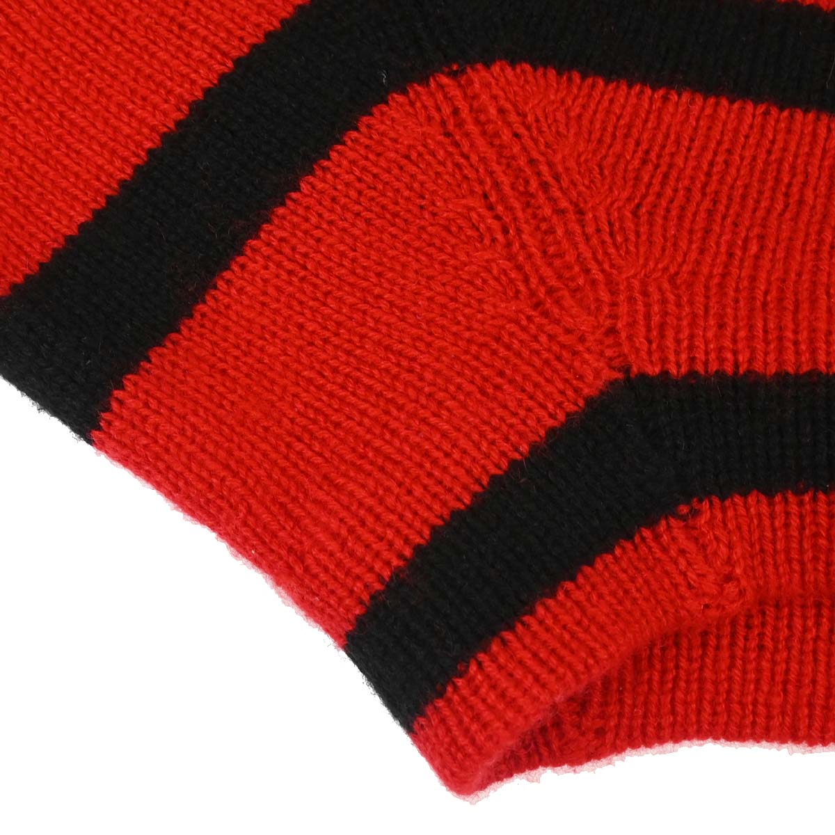 Miu Miu 2019 Striped Sweater Top Red #36