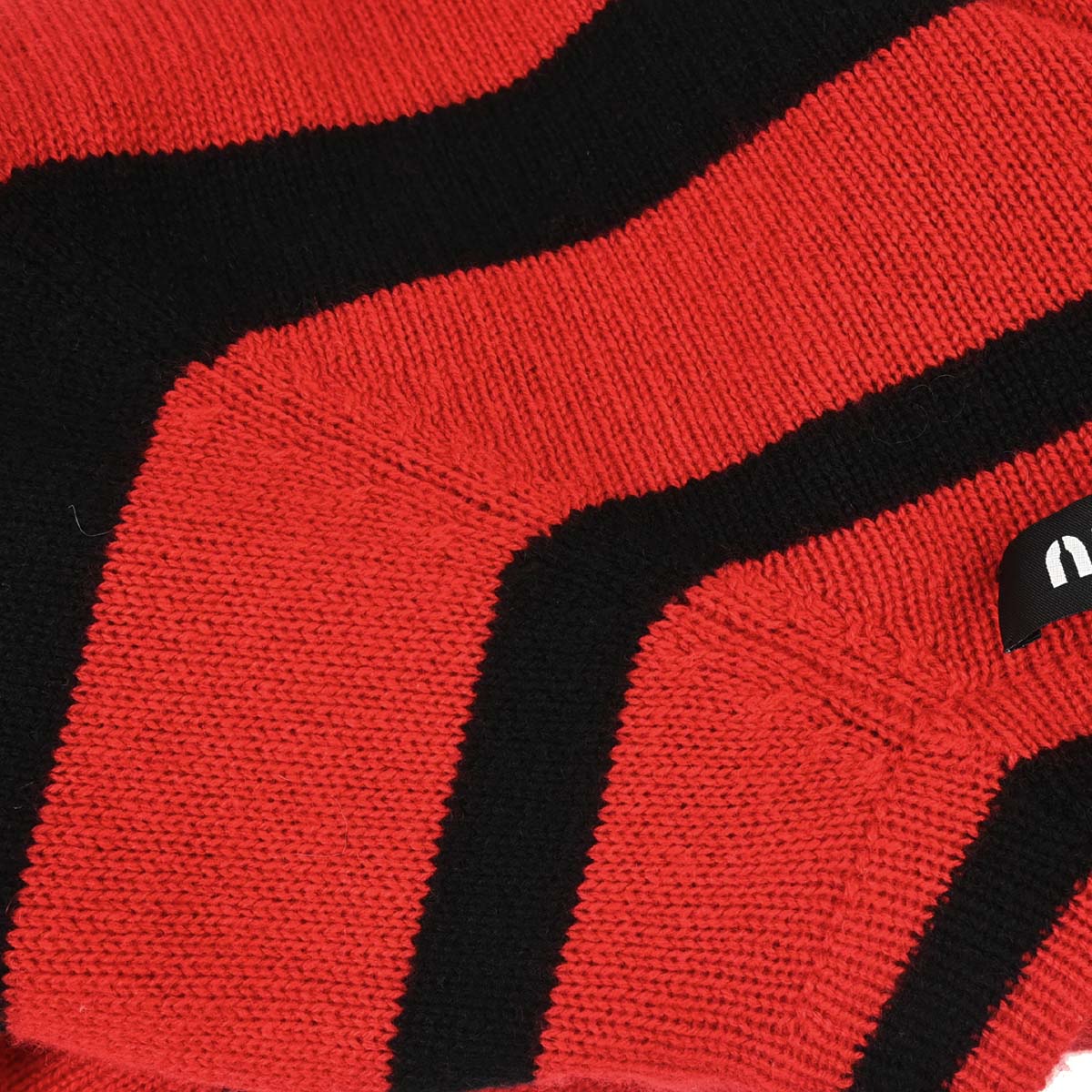 Miu Miu 2019 Striped Sweater Top Red #36