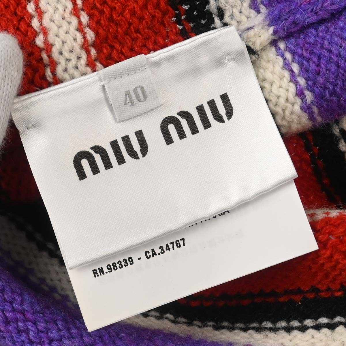 Miu Miu 2019 Sweater Top Purple #40