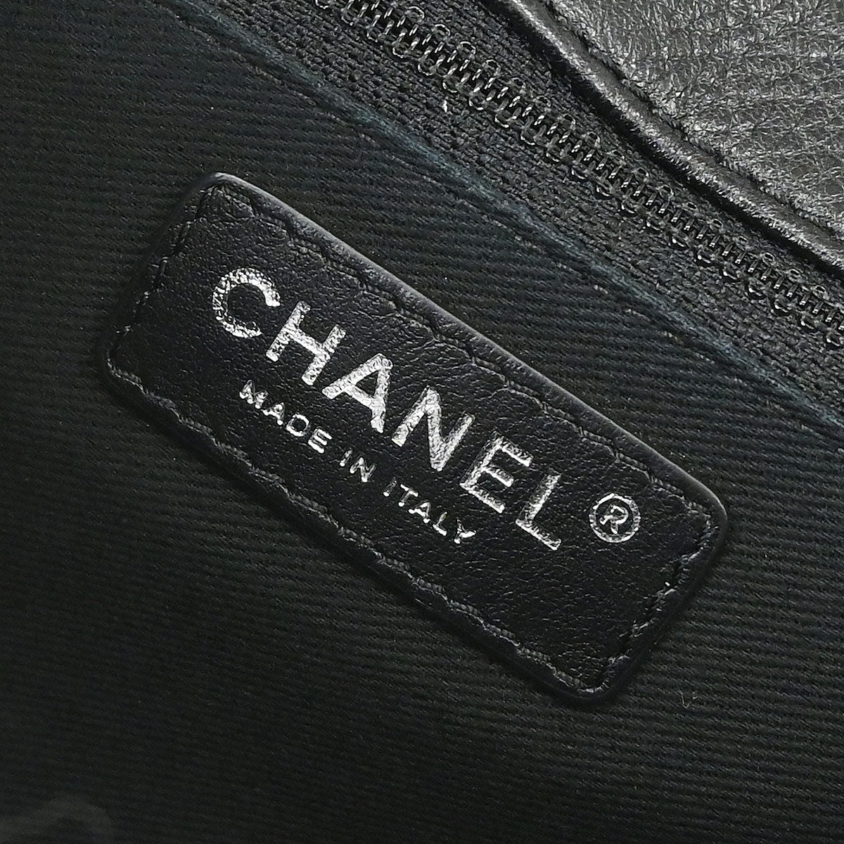 Chanel 2014 Black Lambskin Paris-Dallas Studded Flap Shoulder Bag