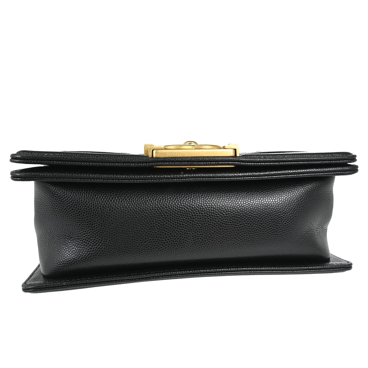 Boy Chanel 2019 Black Caviar Skin Small Chain Shoulder Bag