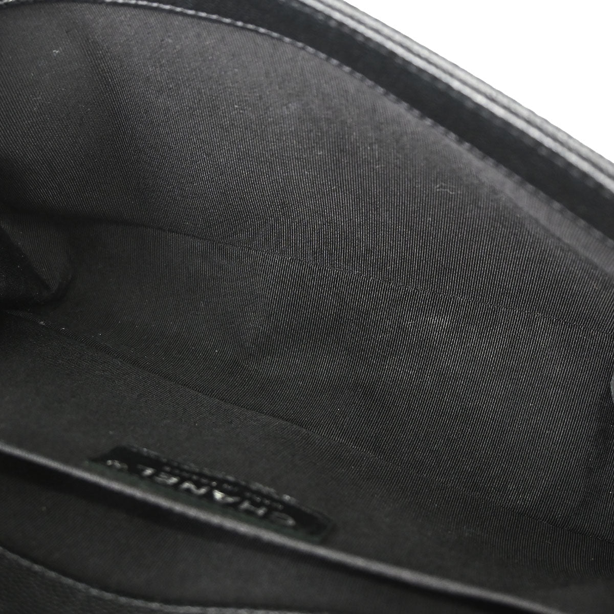 Boy Chanel 2017 Black Caviar Skin Medium Shoulder Bag