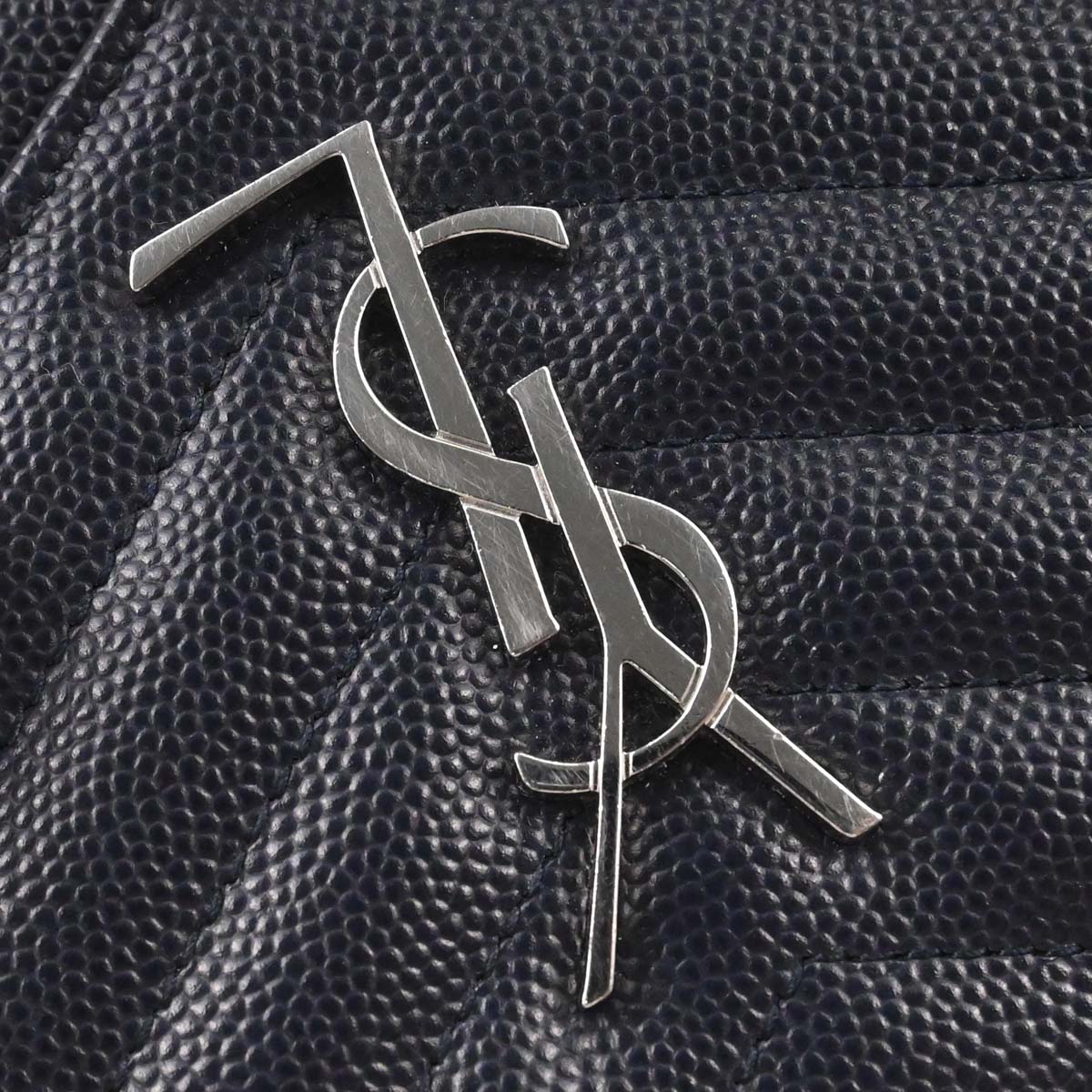 Saint Laurent Navy Envelope WOC Wallet on Chain Bag