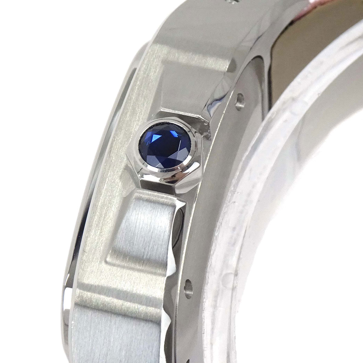 Cartier * Santos 100 MM 33mm Ref.2878 Self-winding Watch SS Alligator