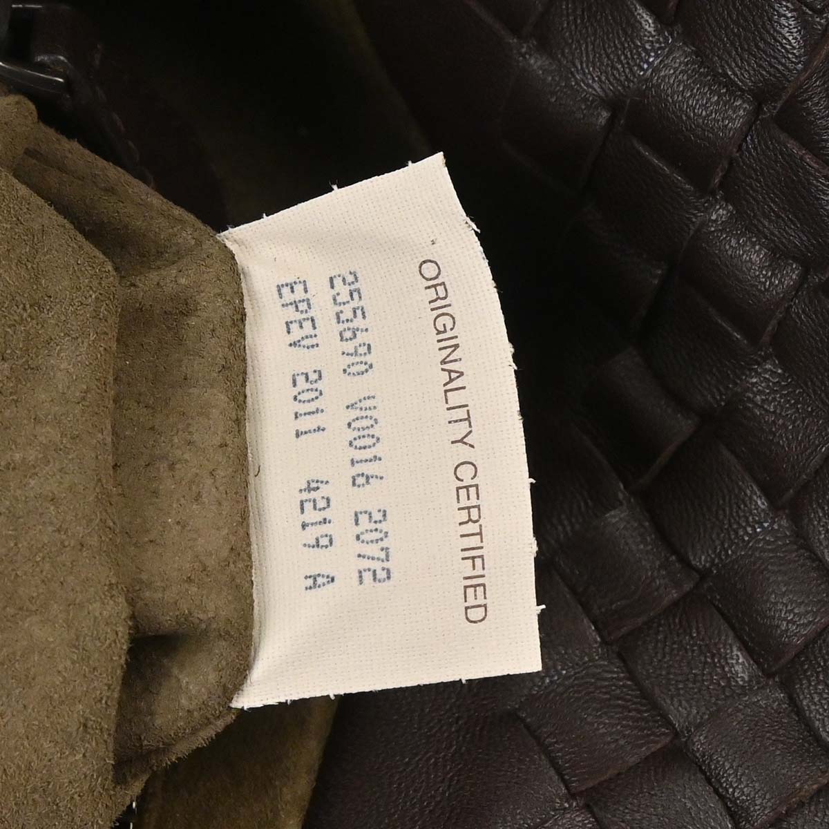 Bottega Veneta Brown Leather Intrecciato Tote Handbag