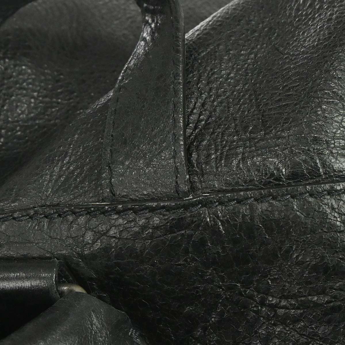 Balenciaga Black Lambskin Traveller Backpack