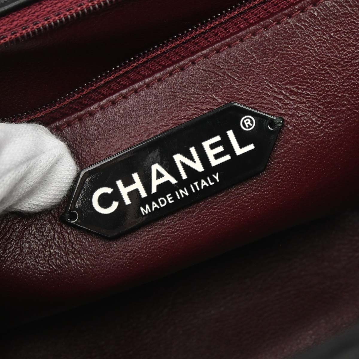 Chanel 2017 Black Calfskin Mademoiselle Lock Hanger Flap Shoulder Bag