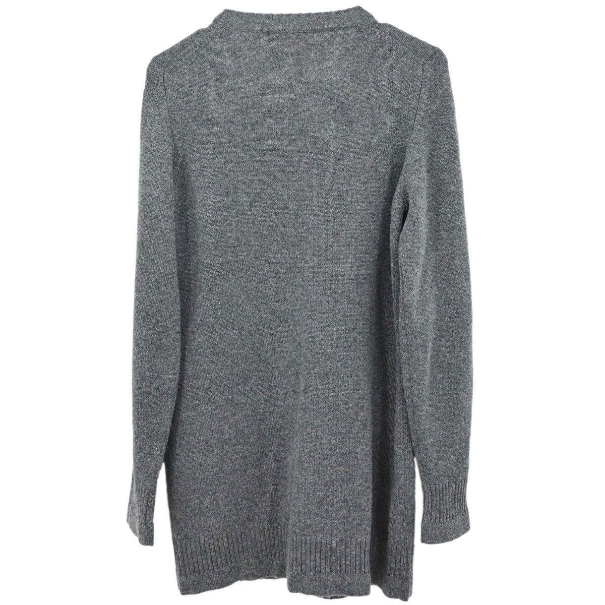 Chanel 2010 Cardigan Turnlock Button Gray #38