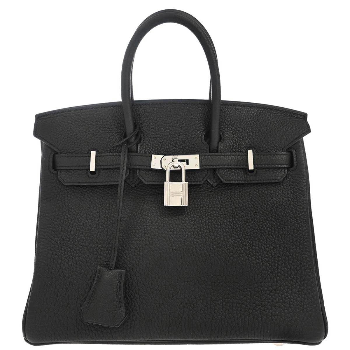 Hermes Black Togo Birkin 25 Handbag