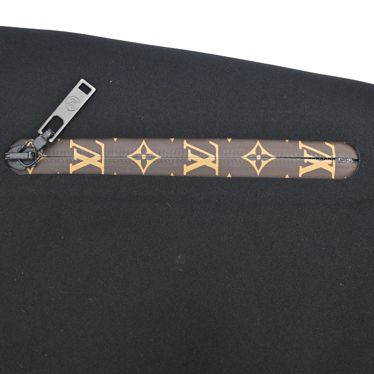 Louis Vuitton Short Sleeve Dress Monogram Black #36