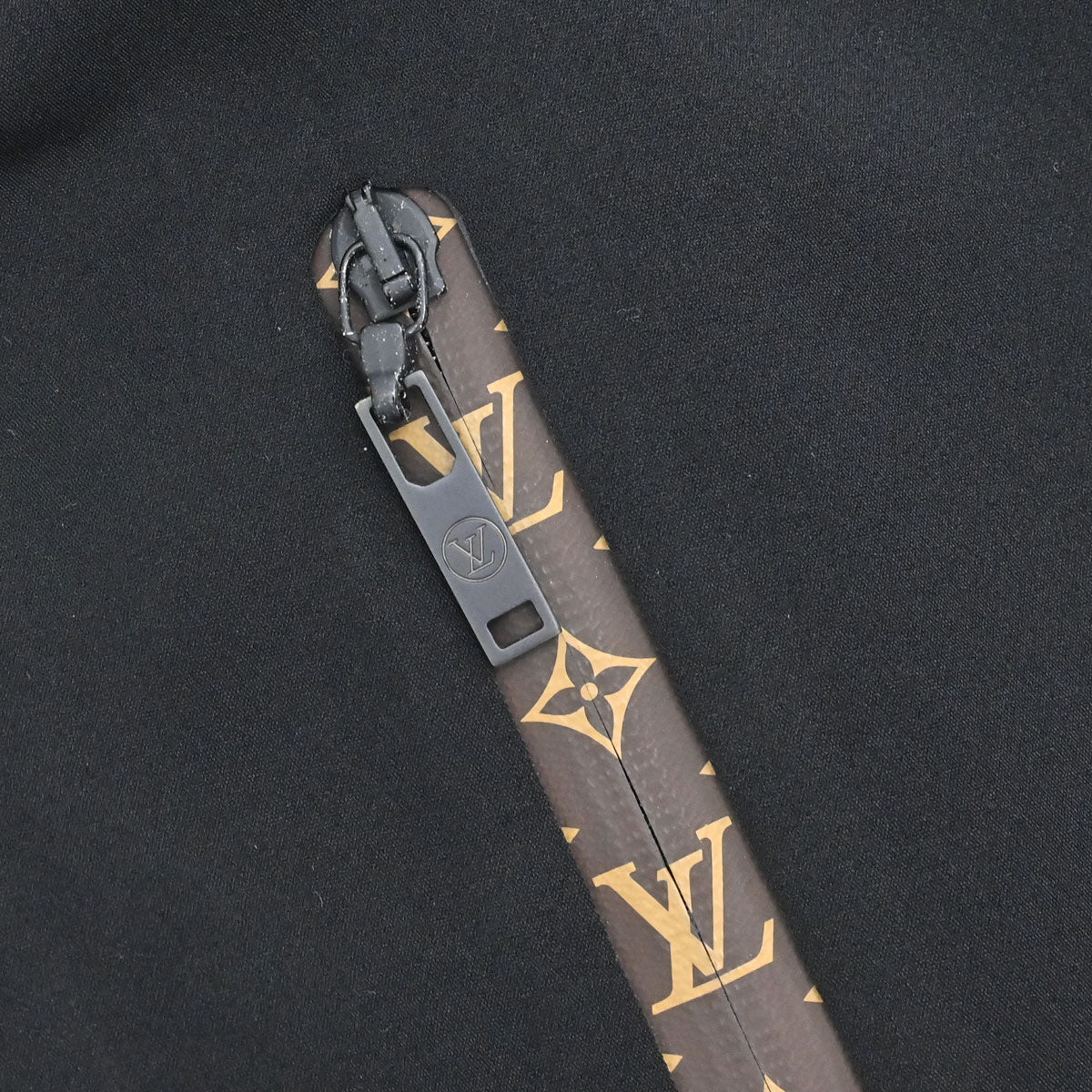 Louis Vuitton Short Sleeve Dress Monogram Black #36