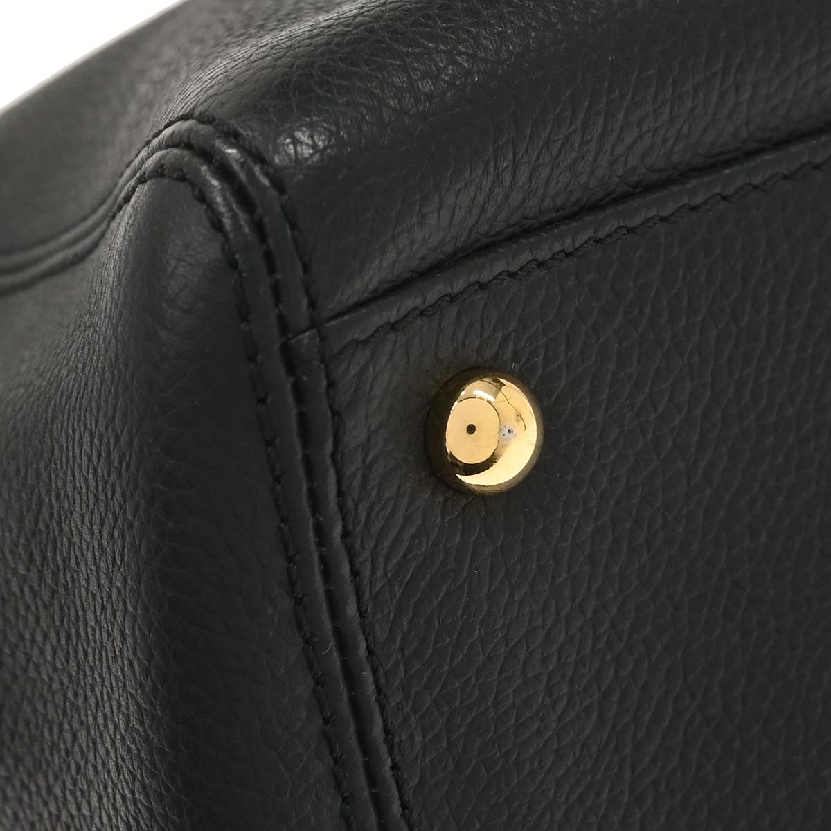 Chanel 2012-2013 Black Calfskin Executive Cerf Tote Bag