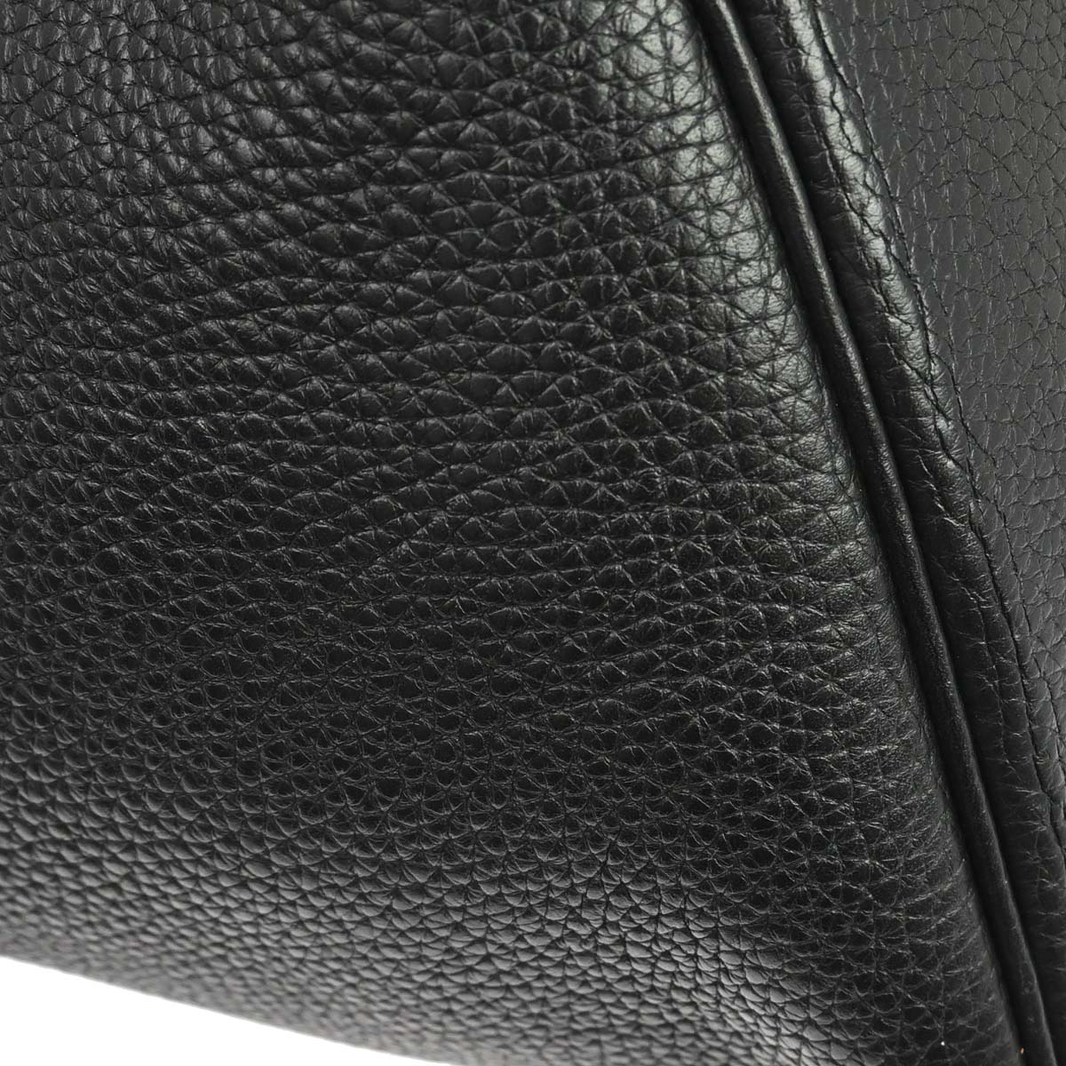 Hermes Black Togo Picotin Lock 22 MM Handbag