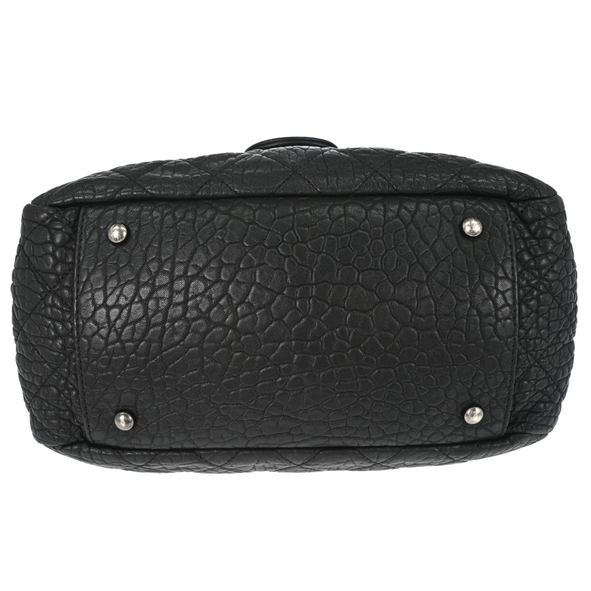 Chanel 2015-2016 Black Lambskin Tote Handbag