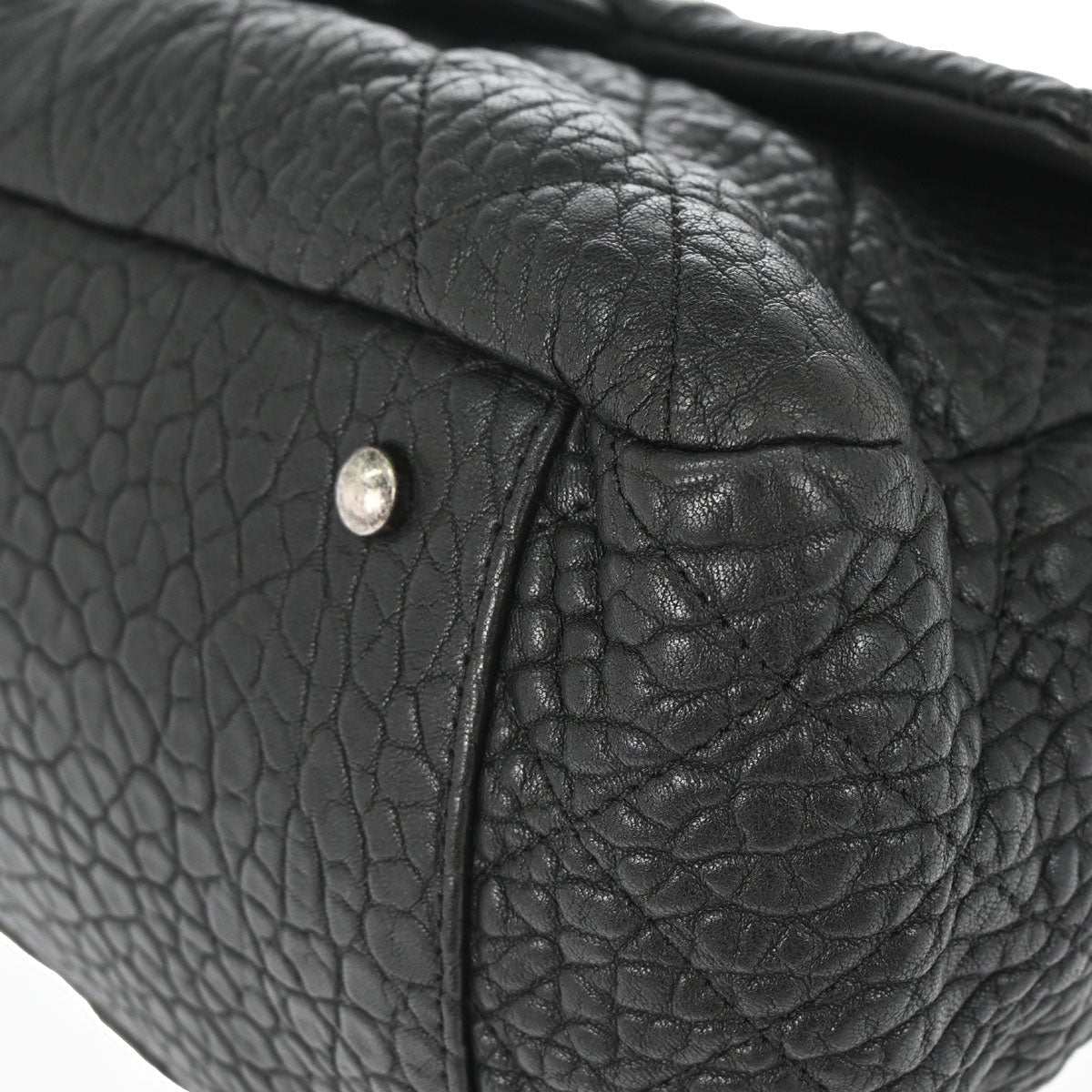 Chanel 2015-2016 Black Lambskin Tote Handbag