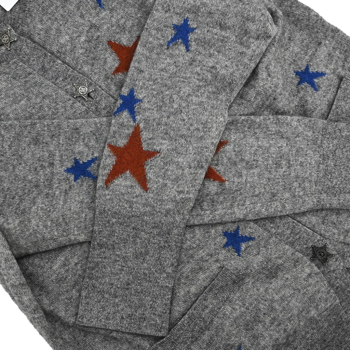 Chanel 2014 Cardigan Star Gray #42