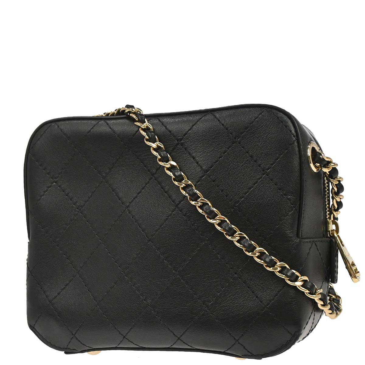 Chanel 2019 Black Calfskin Camera Bag Shoulder Bag