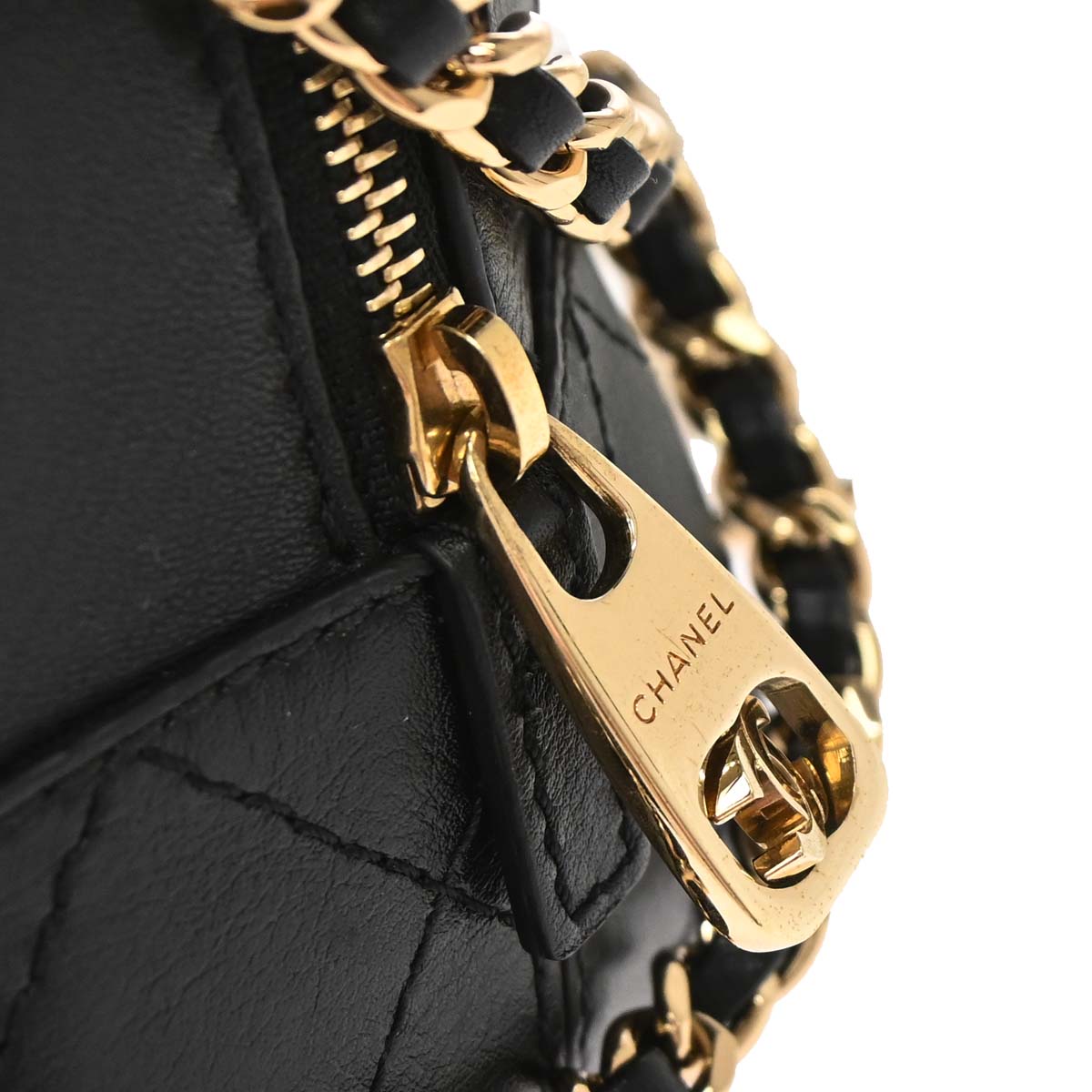 Chanel 2019 Black Calfskin Camera Bag Shoulder Bag