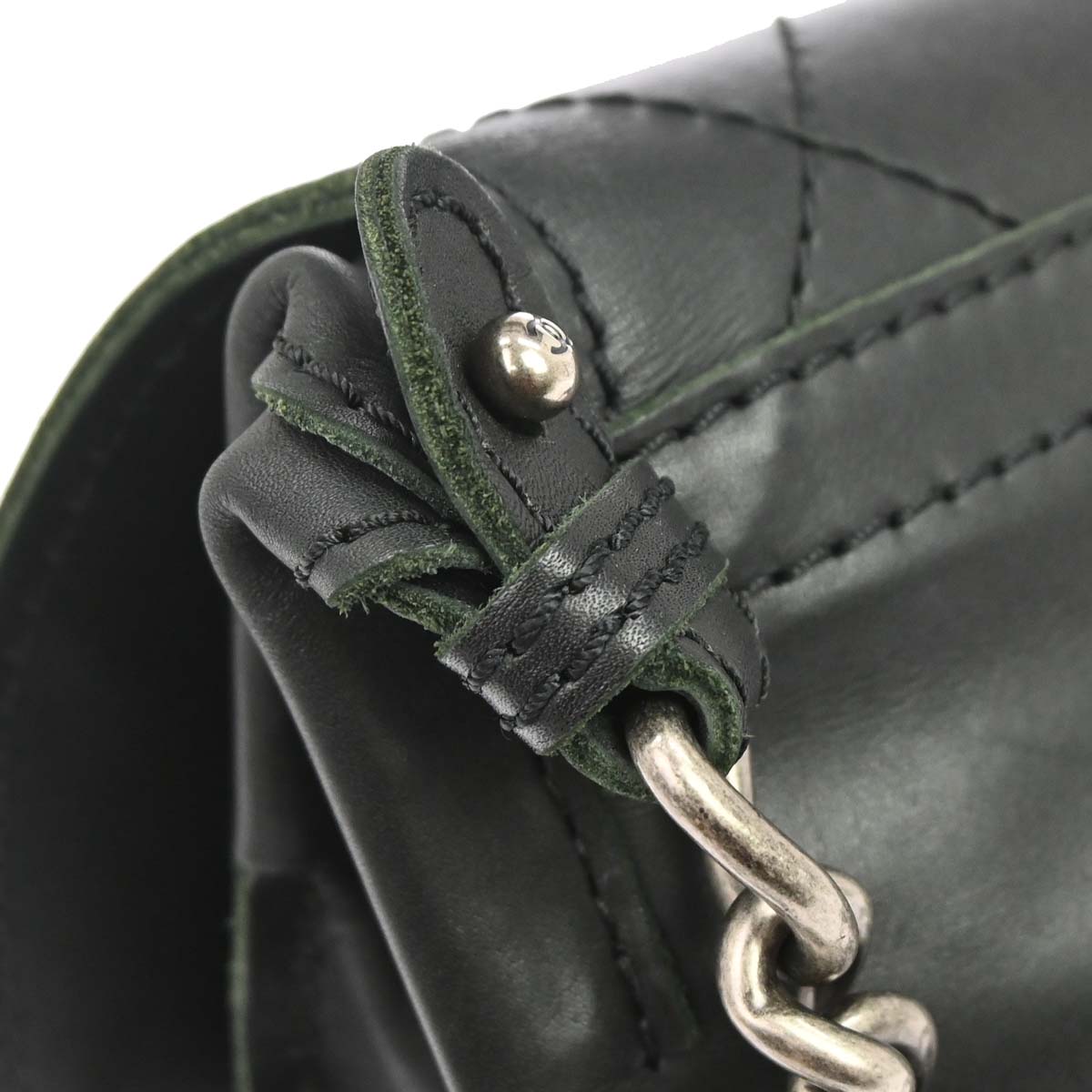 Chanel 2013-2014 Black Calfskin Paris-Edinburgh Highlander Messenger Bag