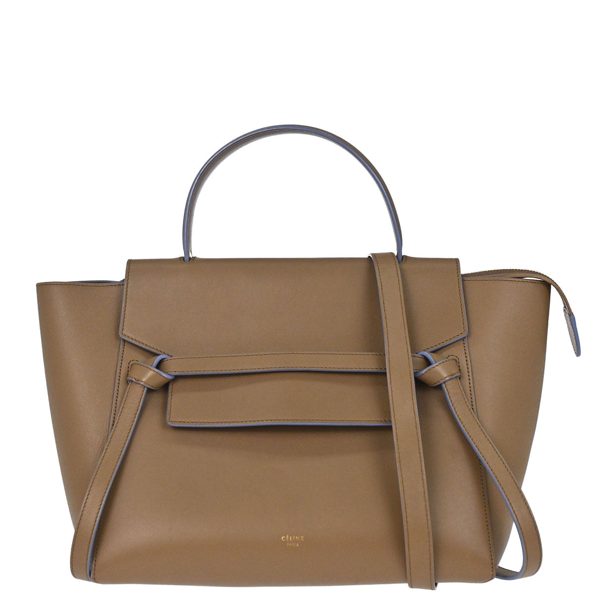 Celine Beige Belt Bag Mini 2way Shoulder Handbag