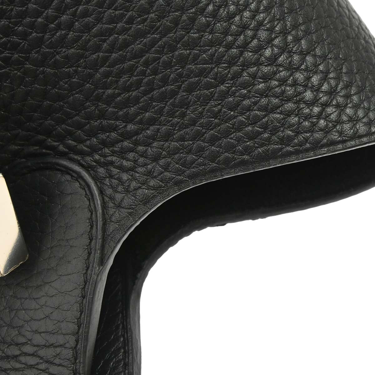 Hermes Black Togo Picotin Lock 22 MM Handbag