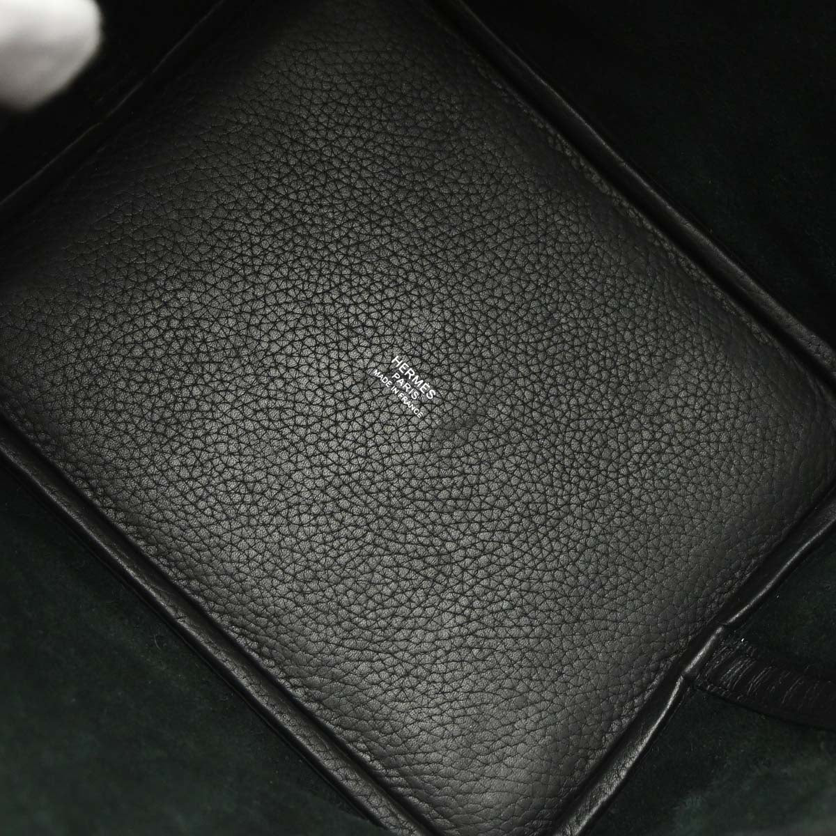 Hermes Black Togo Picotin Lock 22 MM Handbag