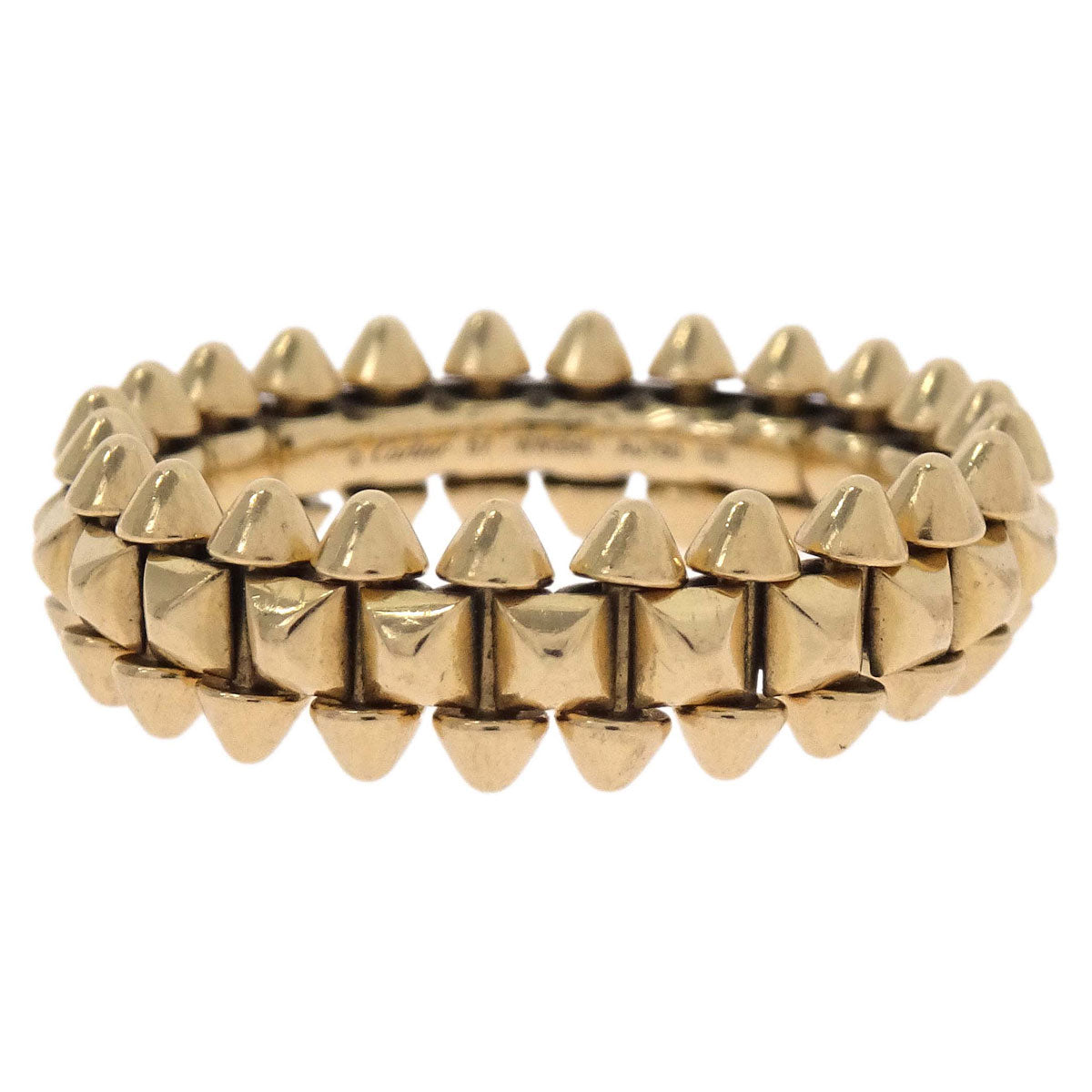 Cartier Clash Ring WWG540 Au750 Gold #57 #56 Jewelry