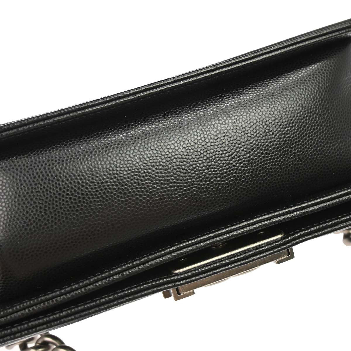 Boy Chanel 2019 Black Caviar Skin Small Chain Shoulder Bag