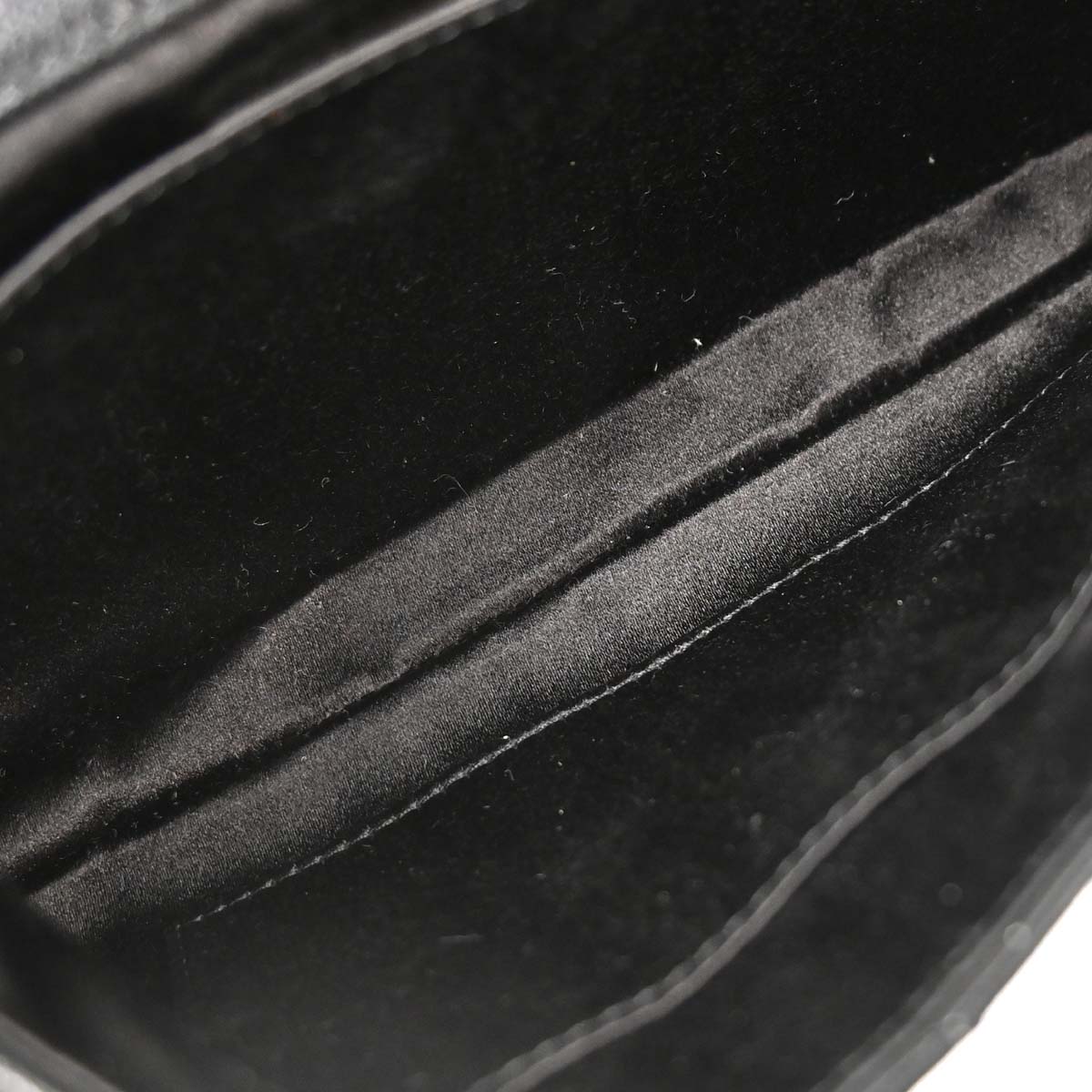 Chanel Black Lambskin Around the World Handbag