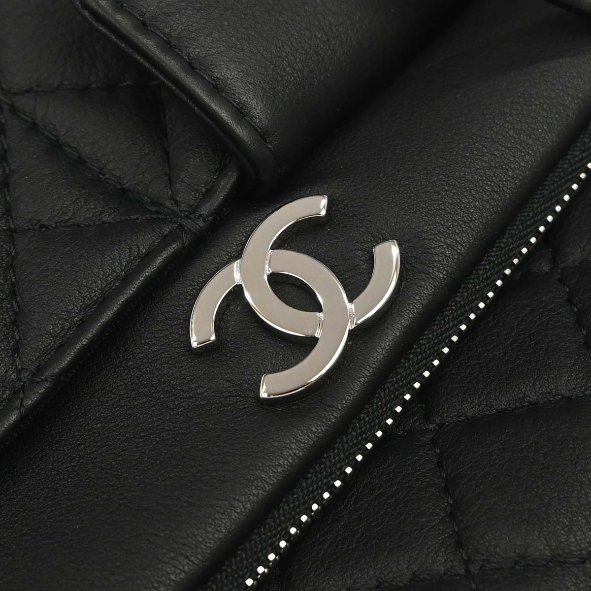 Chanel 2019 Black Lambskin Ultra Pocket Camera Bag