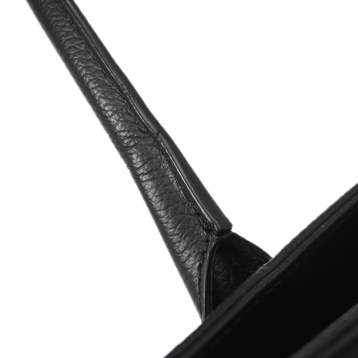 Chanel 2013-2014 Black Calfskin Executive Cerf 2way Shoulder Tote Bag