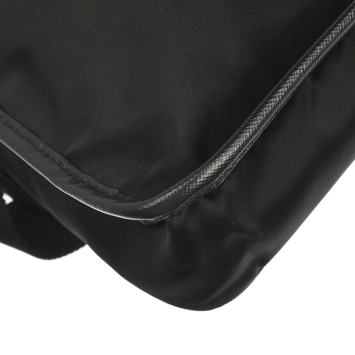 Prada Black Nylon Shoulder Bag