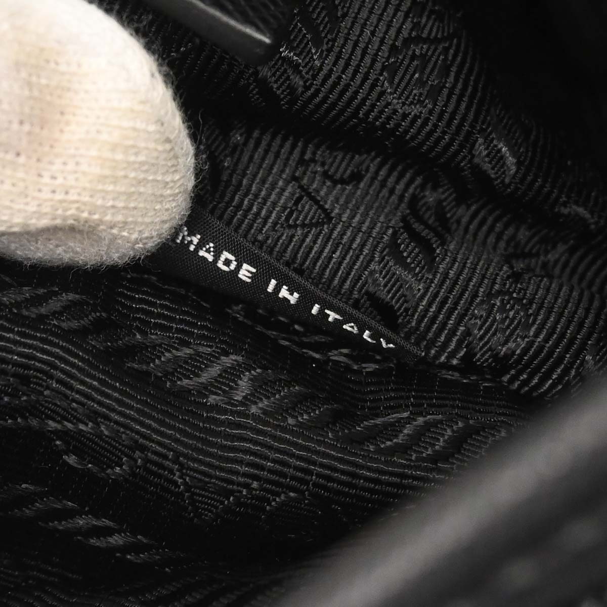 Prada Black Nylon Shoulder Bag