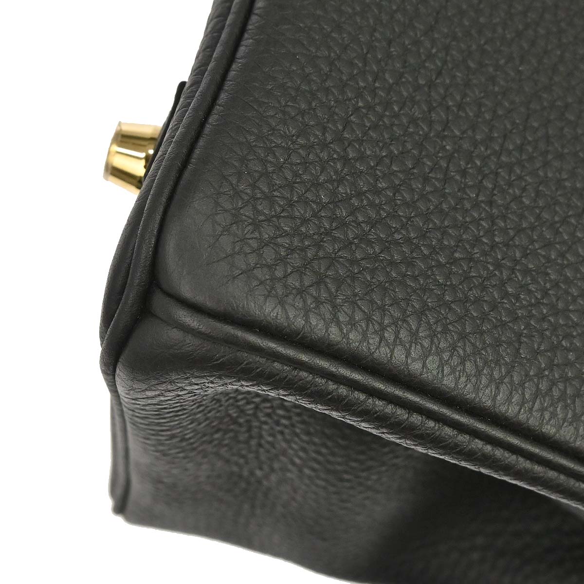 Hermes Black Togo Birkin 25 Handbag
