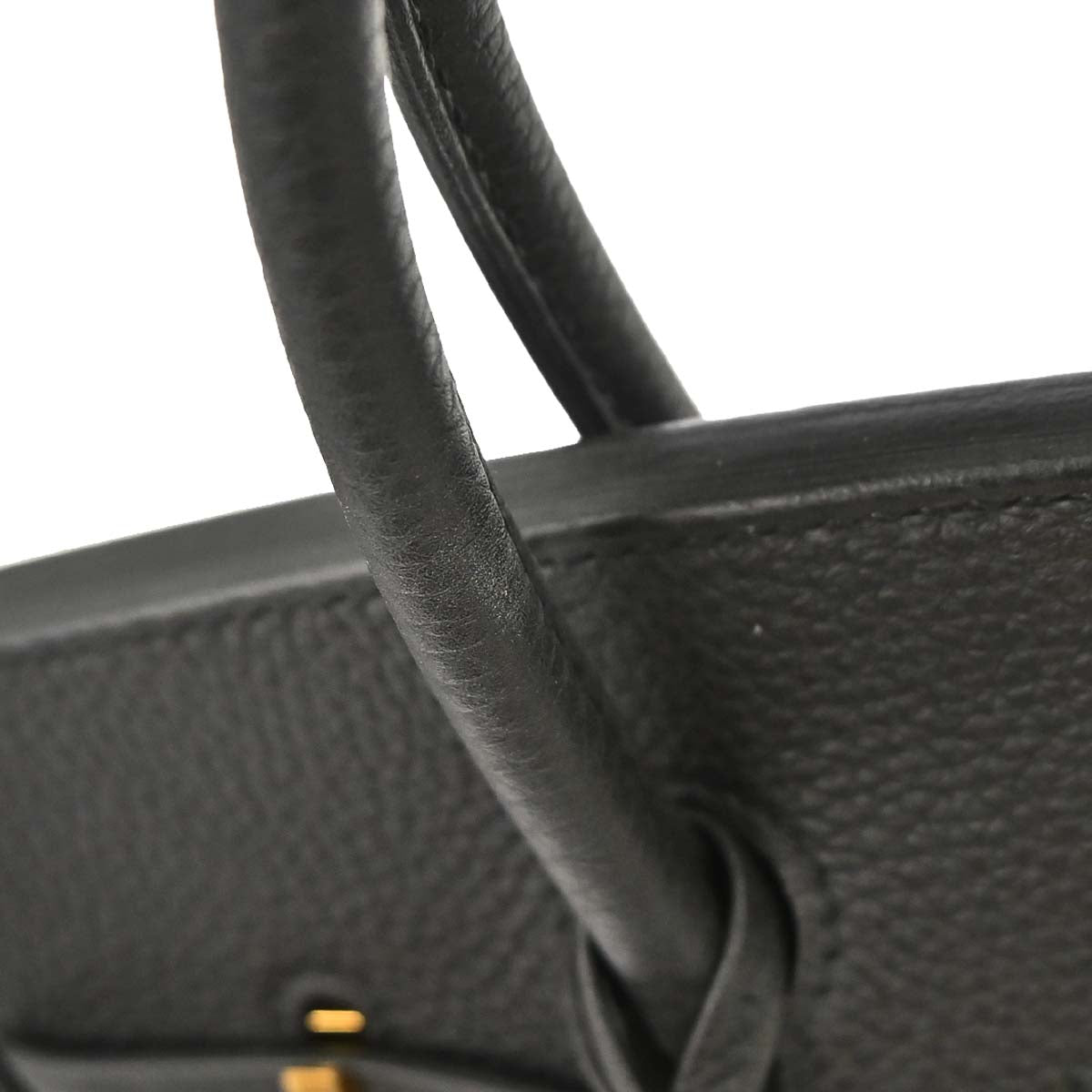 Hermes Black Togo Birkin 25 Handbag