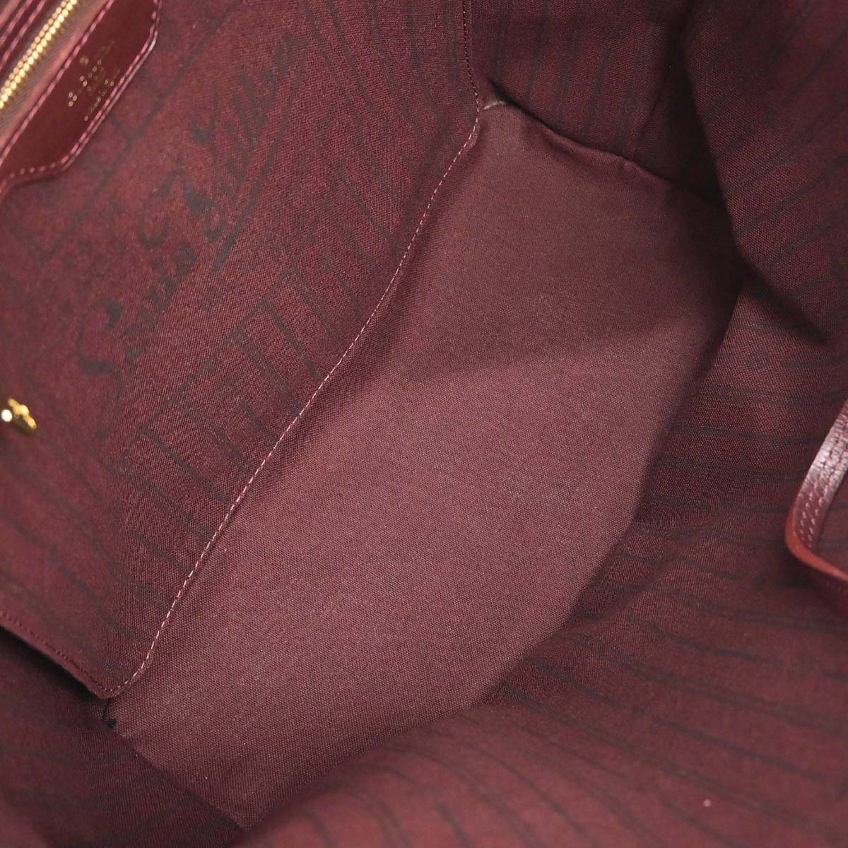 Louis Vuitton 2012 Bordeaux Monogram Idylle Neverfull MM Tote M40515