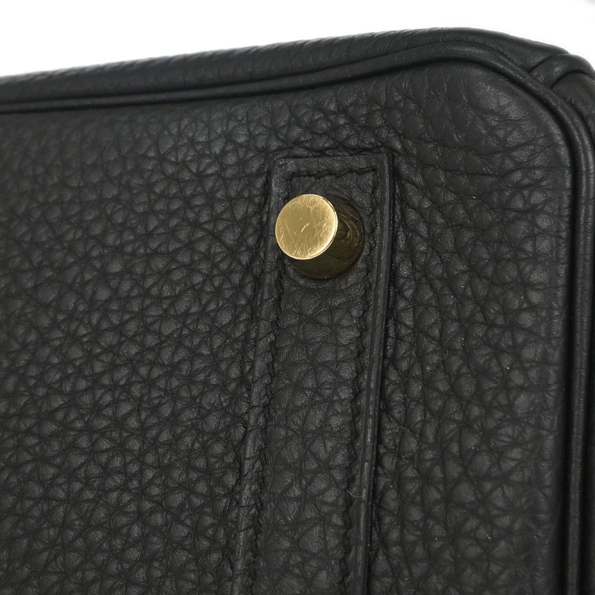 Hermes Black Togo Birkin 30 Handbag