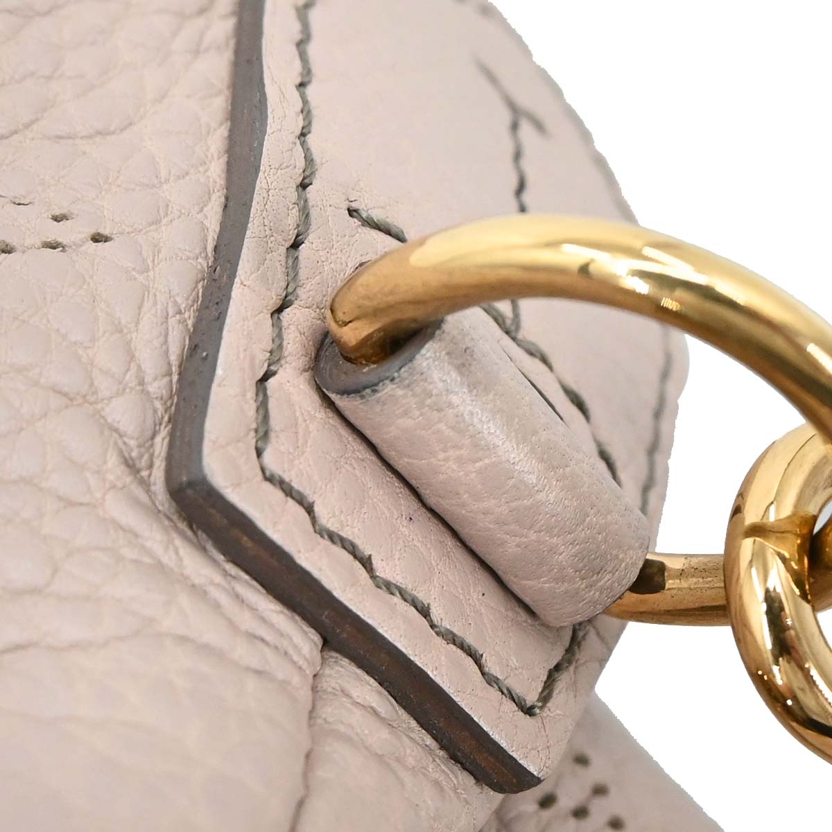 Louis Vuitton Beige Mahina Selene MM 2way Shoulder Handbag M94275