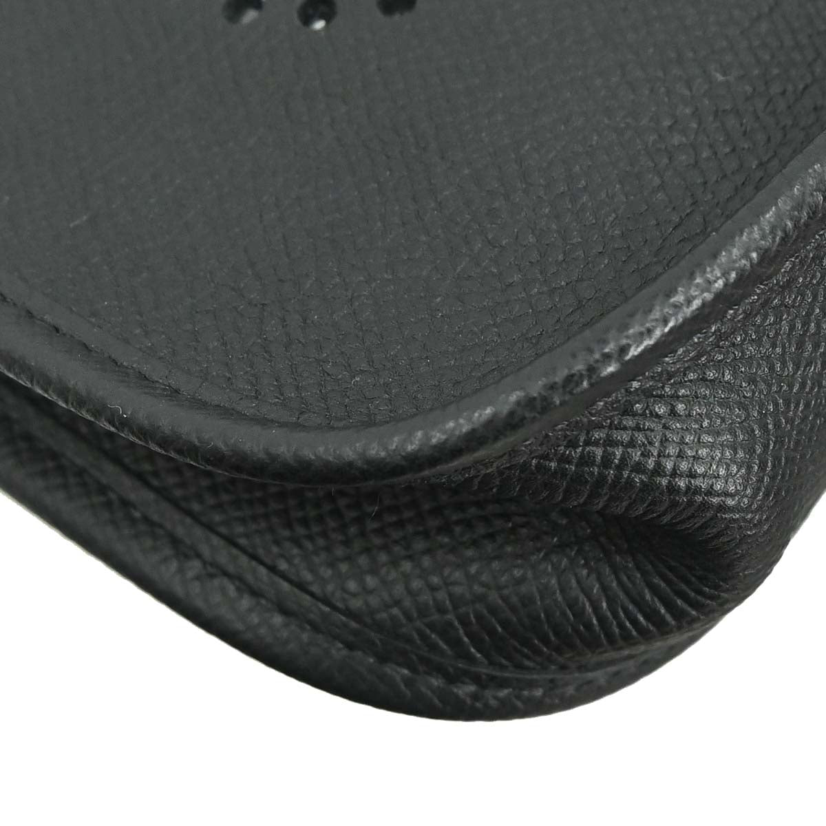 Hermes Black Epsom Evelyne TPM Shoulder Bag