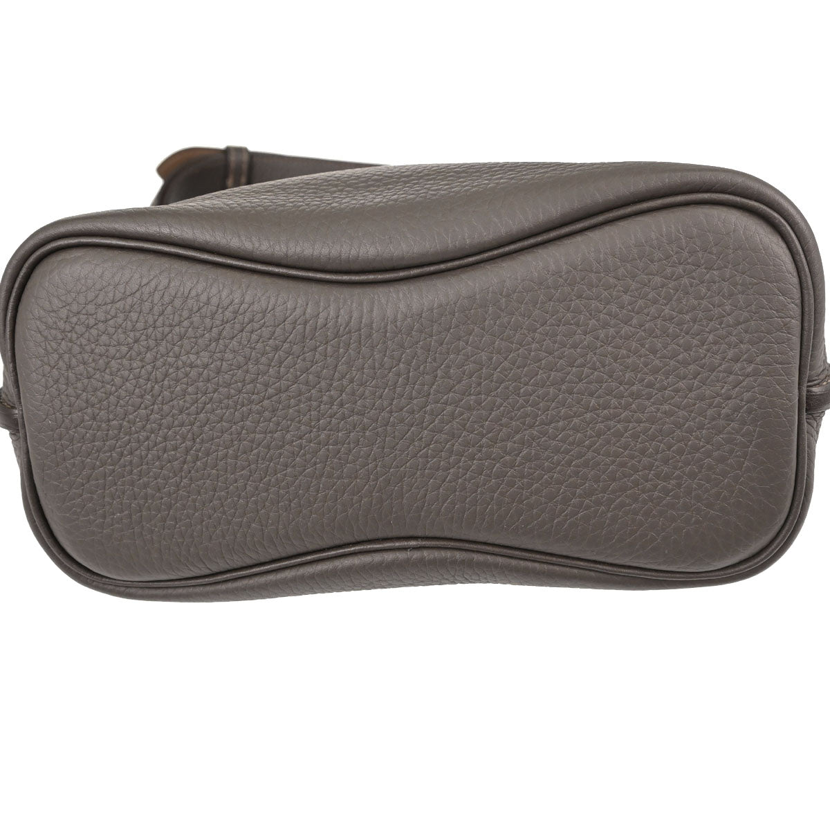 Hermes Etain Taupe Gray Taurillon Verso So Kelly 22 Shoulder Bag